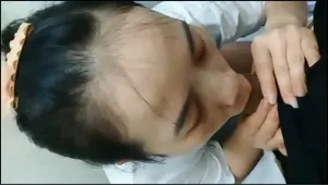 Bồ quảng nam lén lút bú liếm cho bạn trai trong phòng tắm