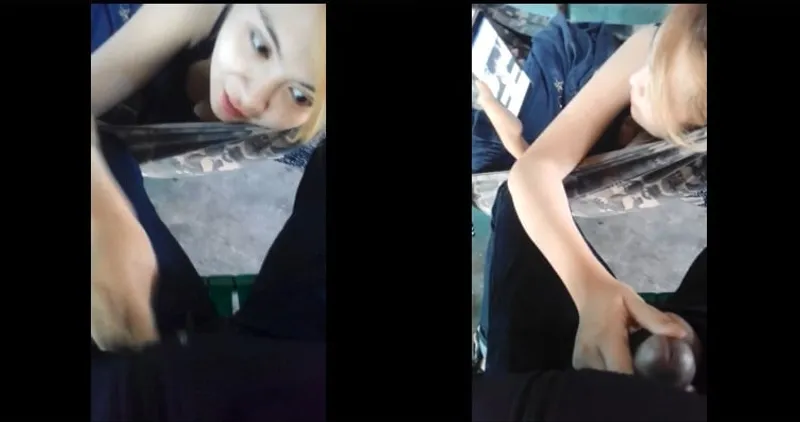 Con ghệ sữa đặc nghịch